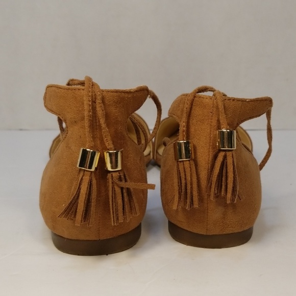 Jessica Simpson Zelssa ankle wrap flats - Picture 4 of 8